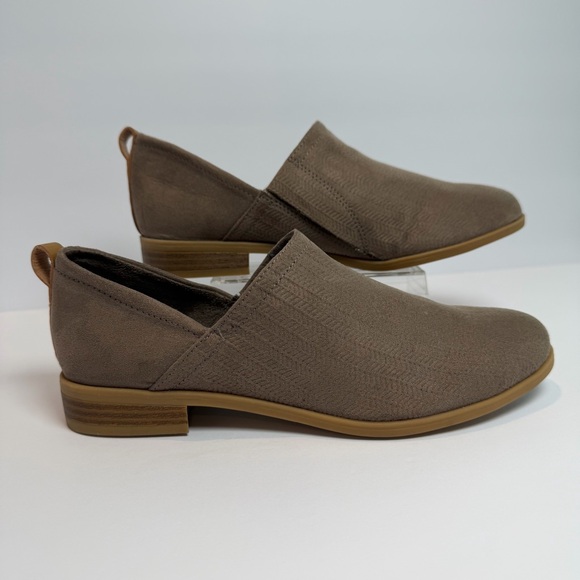 Dr. Scholls Women\'s Ruler‎ Taupe Grey Slip On Loafer size 7